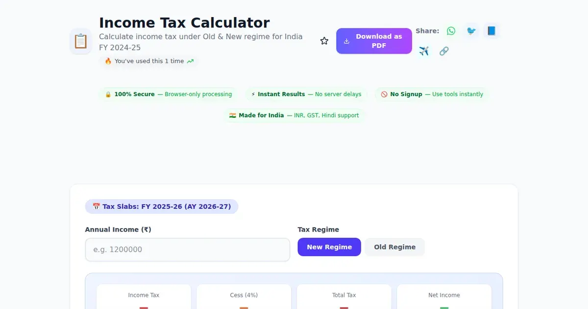 New tax-saving schemes under Section 80C / 80D / 80CCD (2026 Update) — SabTools.in