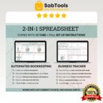 Automated Small Business Tracker System Bookkeeping Inventory Tracker Order Tracker Customer Tracker Sales Taxes