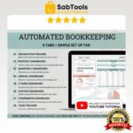 Automated Small Business Tracker System Bookkeeping Inventory Tracker Order Tracker Customer Tracker Sales Taxes