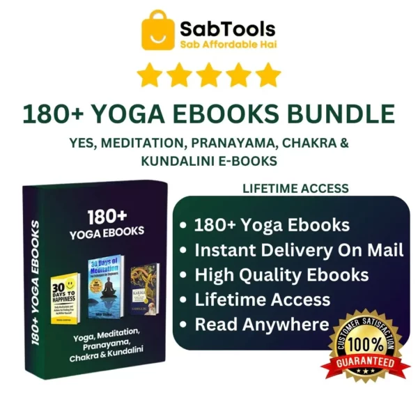 180+ YOGA EBOOKS BUNDLE