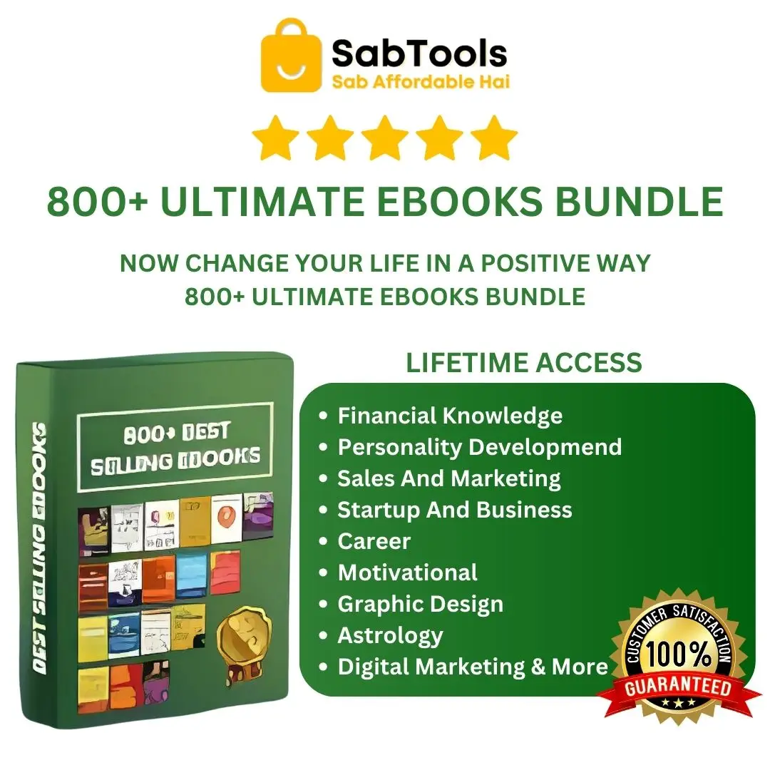 800+ ULTIMATE EBOOKS BUNDLE