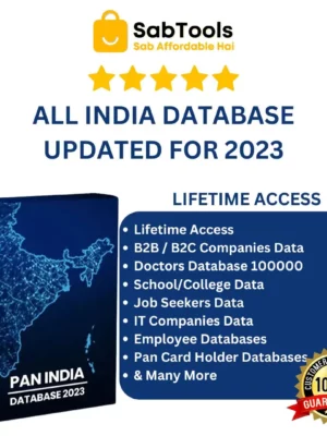 ALL INDIA DATABASE UPDATED FOR 2023