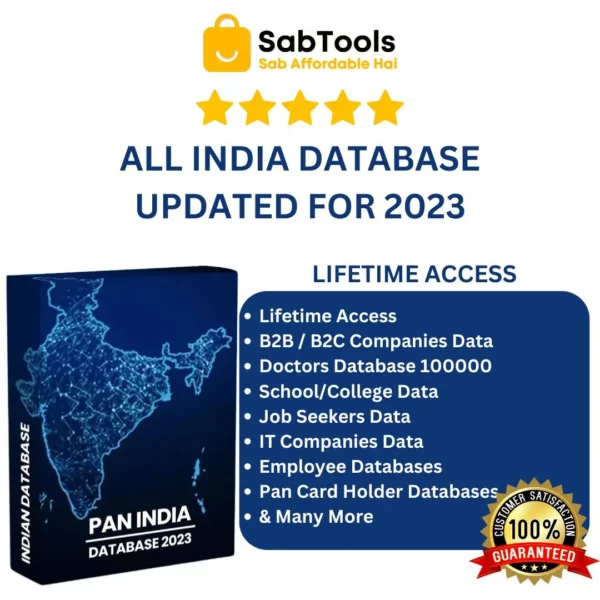 ALL INDIA DATABASE UPDATED FOR 2023