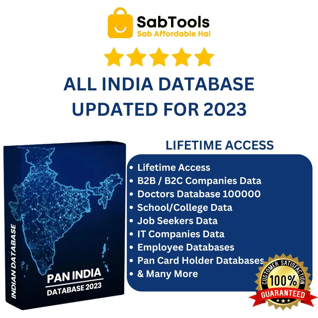 ALL INDIA DATABASE UPDATED FOR 2023