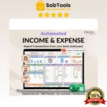 Automated Income and Expense Tracker Spreadsheet Monthly Debt Google Sheets Template Excel Spreadsheet Bank Statement