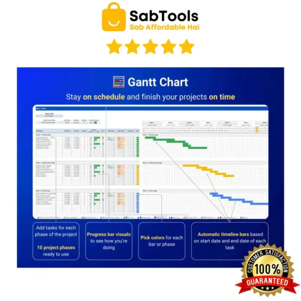Project Management System Multiple Project Tracker Gantt Chart Kanban Board, Task Tracker To Do List